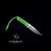 Studio Blade carbon steel bushcraft knife green juma